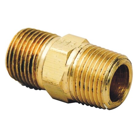 Thrifco Plumbing 3/4 Inch MIP Brass Hex Nipple 9320124